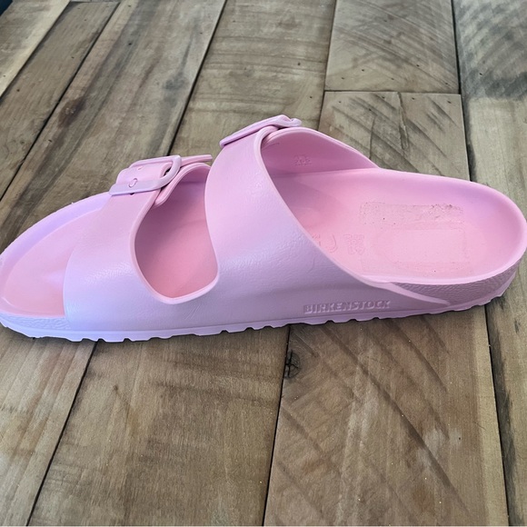 Woman’s Birkenstock Arizona EVA Slide Sandal- Fondant Pink - Picture 7 of 8